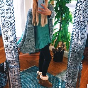 speckled starlight hipster pocket cardi ✨